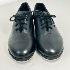 Bloch Sync Leather Tap Shoes Lace Up Black Women 
5 1/2  Big Kids/Youth 4.5